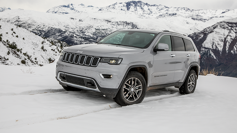 Jeep en Valle Nevado