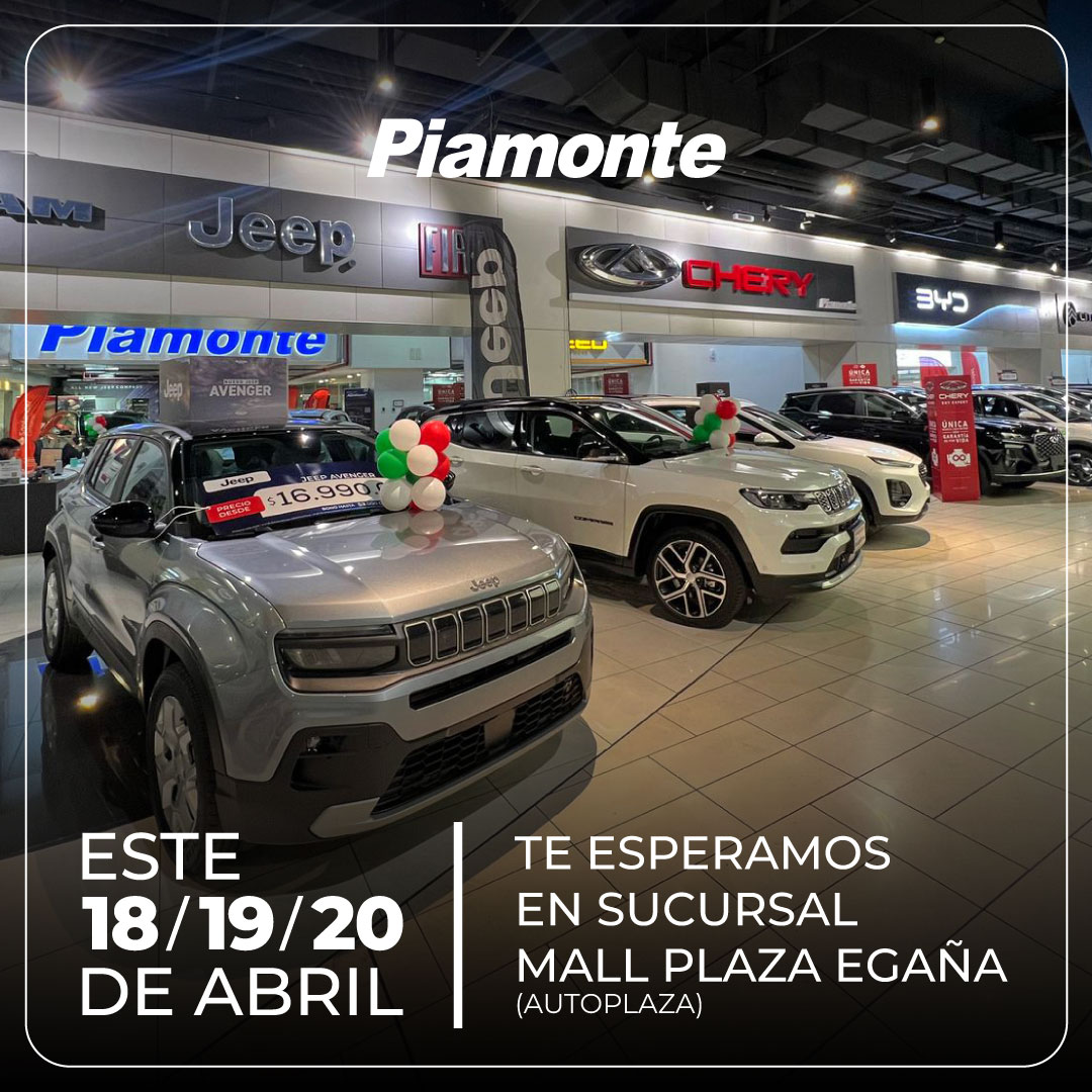 Horario sucursales Piamonte